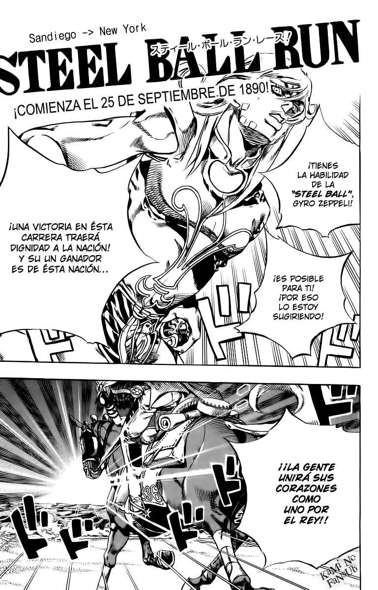 Read JoJo's Bizarre Adventure Parte 7_ Steel Ball Run (ES) Manga Online