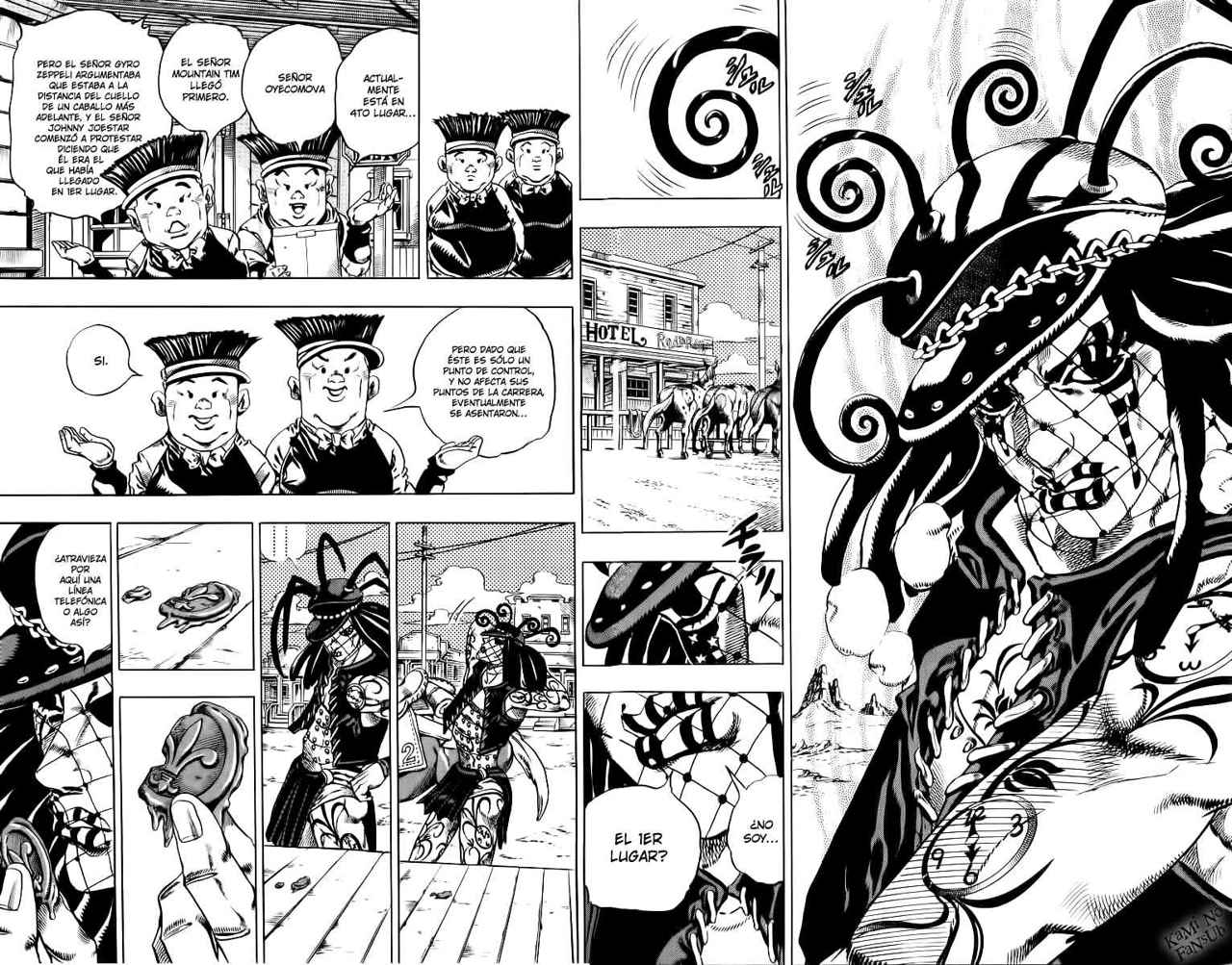 Read JoJo's Bizarre Adventure Parte 7_ Steel Ball Run (ES) Manga Online