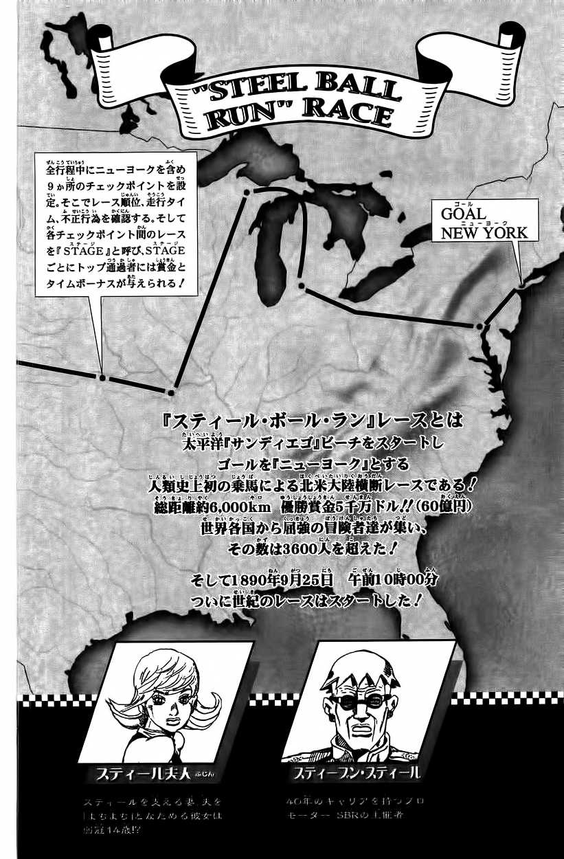 Read JoJo's Bizarre Adventure Parte 7_ Steel Ball Run (ES) Manga Online