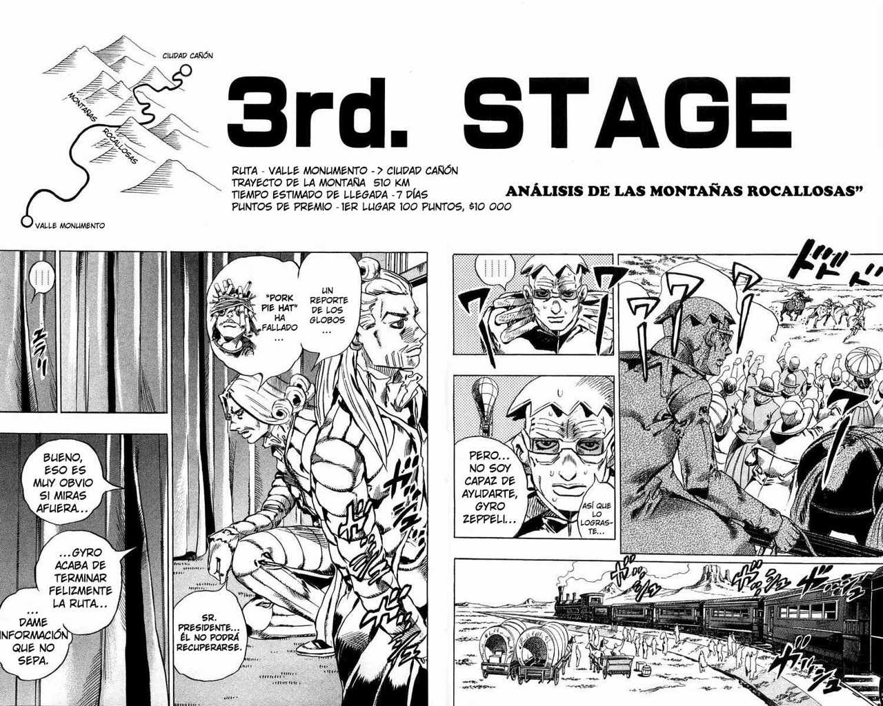 Read JoJo's Bizarre Adventure Parte 7_ Steel Ball Run (ES) Manga Online