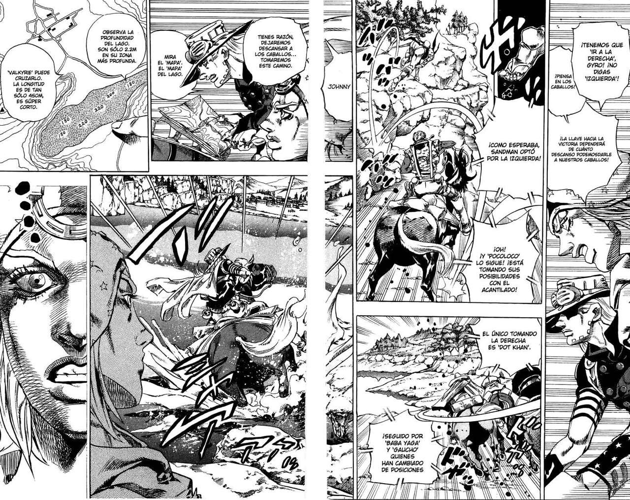 Read JoJo's Bizarre Adventure Parte 7_ Steel Ball Run (ES) Manga Online