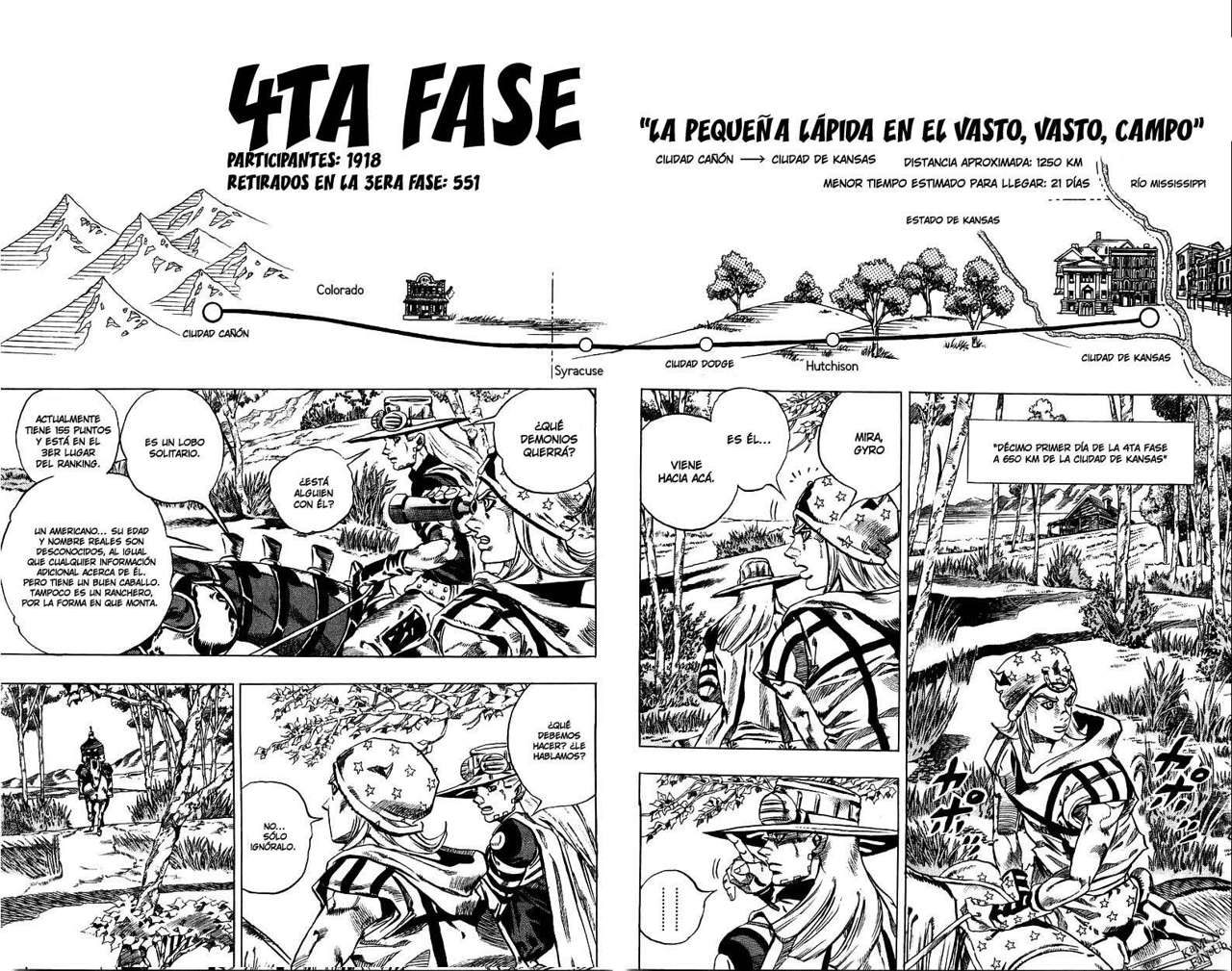 Read JoJo's Bizarre Adventure Parte 7_ Steel Ball Run (ES) Manga Online