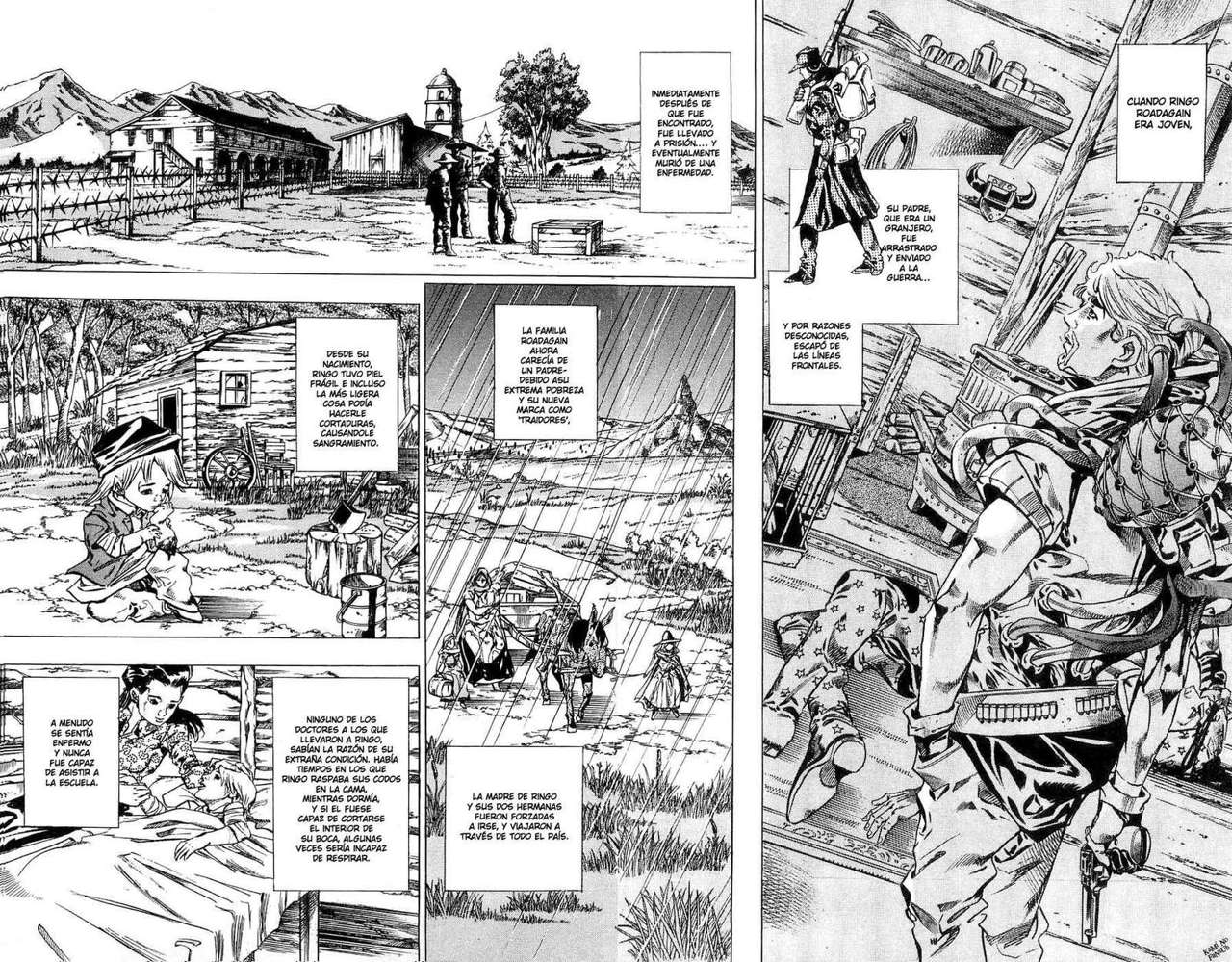 Read JoJo's Bizarre Adventure Parte 7_ Steel Ball Run (ES) Manga Online