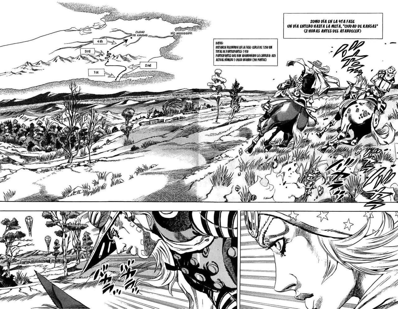 Read JoJo's Bizarre Adventure Parte 7_ Steel Ball Run (ES) Manga Online