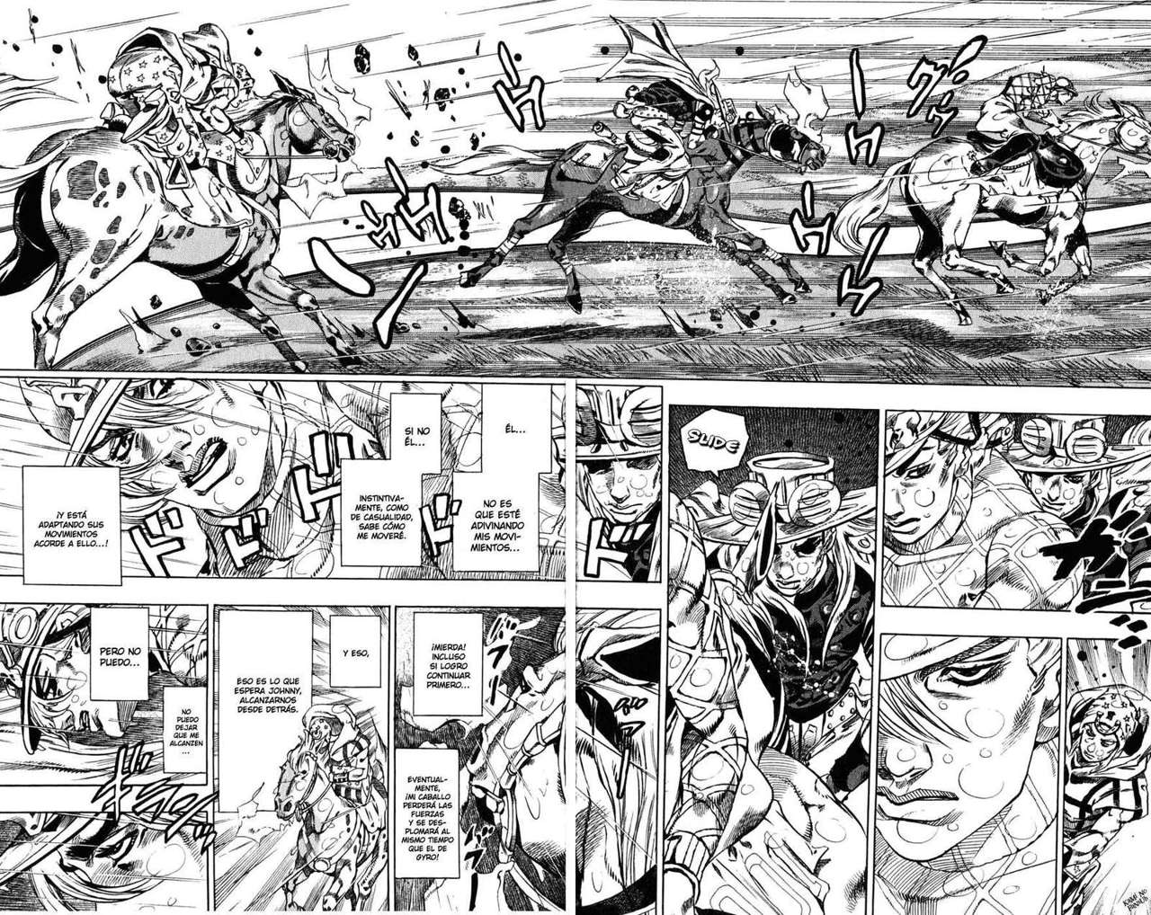 Read JoJo's Bizarre Adventure Parte 7_ Steel Ball Run (ES) Manga Online