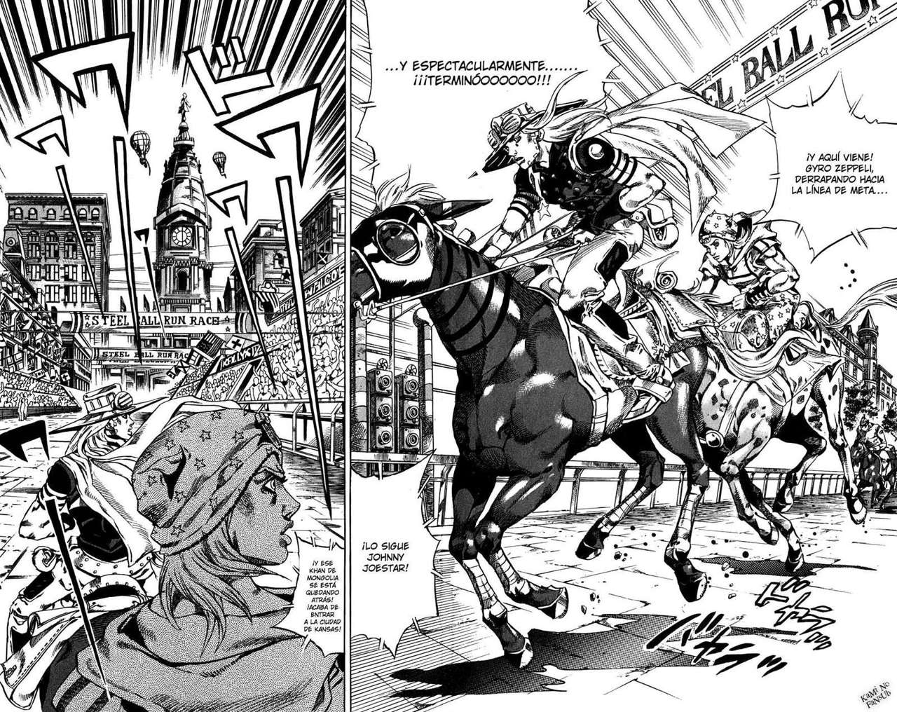 Read JoJo's Bizarre Adventure Parte 7_ Steel Ball Run (ES) Manga Online