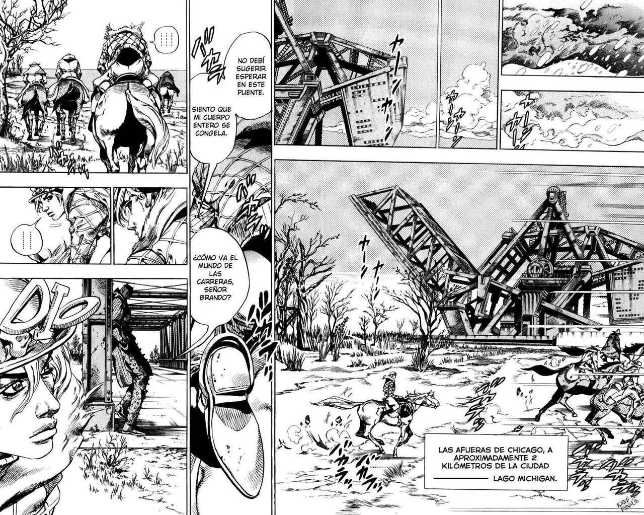 Read JoJo's Bizarre Adventure Parte 7_ Steel Ball Run (ES) Manga Online