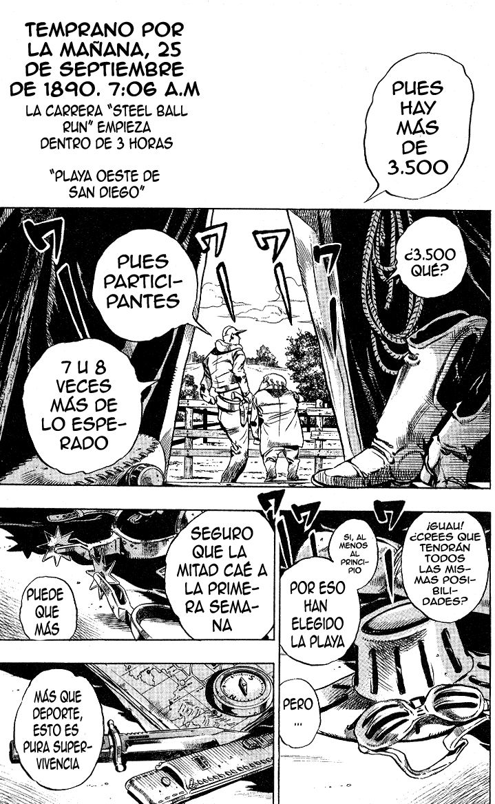 Read JoJo's Bizarre Adventure Parte 7_ Steel Ball Run (ES) Manga Online