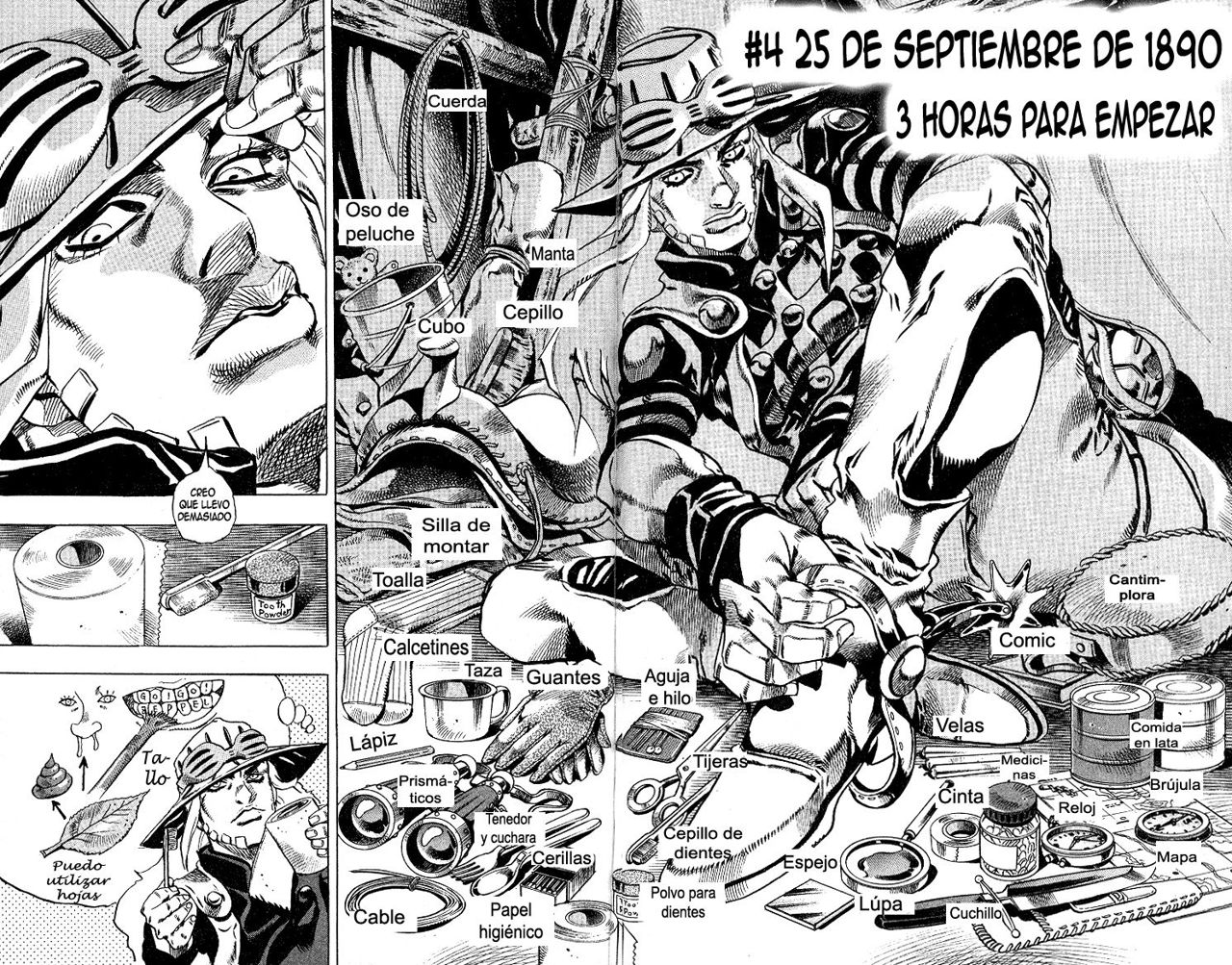 Read JoJo's Bizarre Adventure Parte 7_ Steel Ball Run (ES) Manga Online