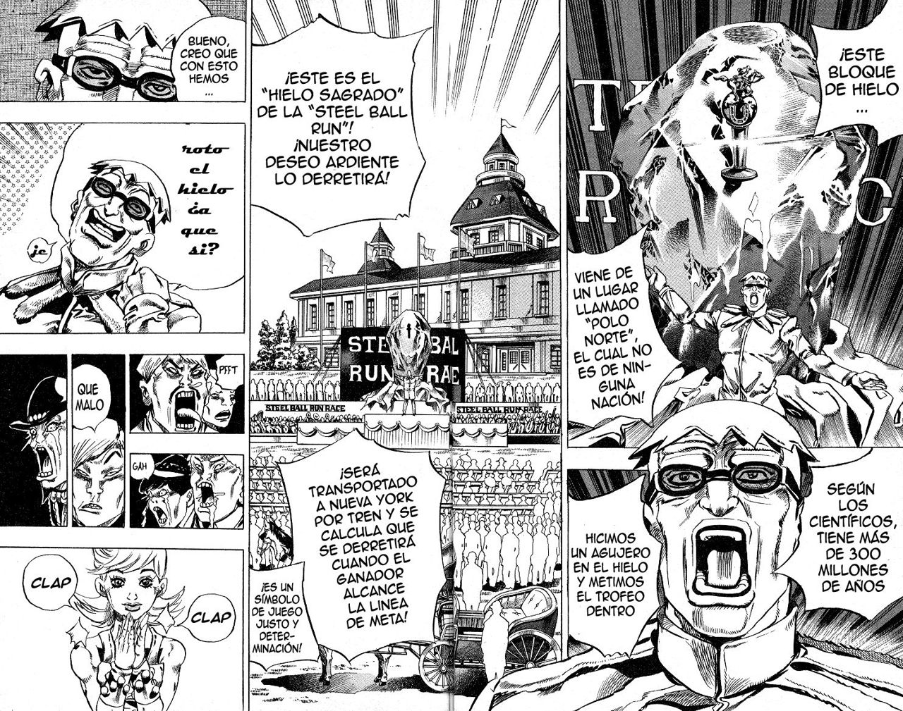 Read JoJo's Bizarre Adventure Parte 7_ Steel Ball Run (ES) Manga Online