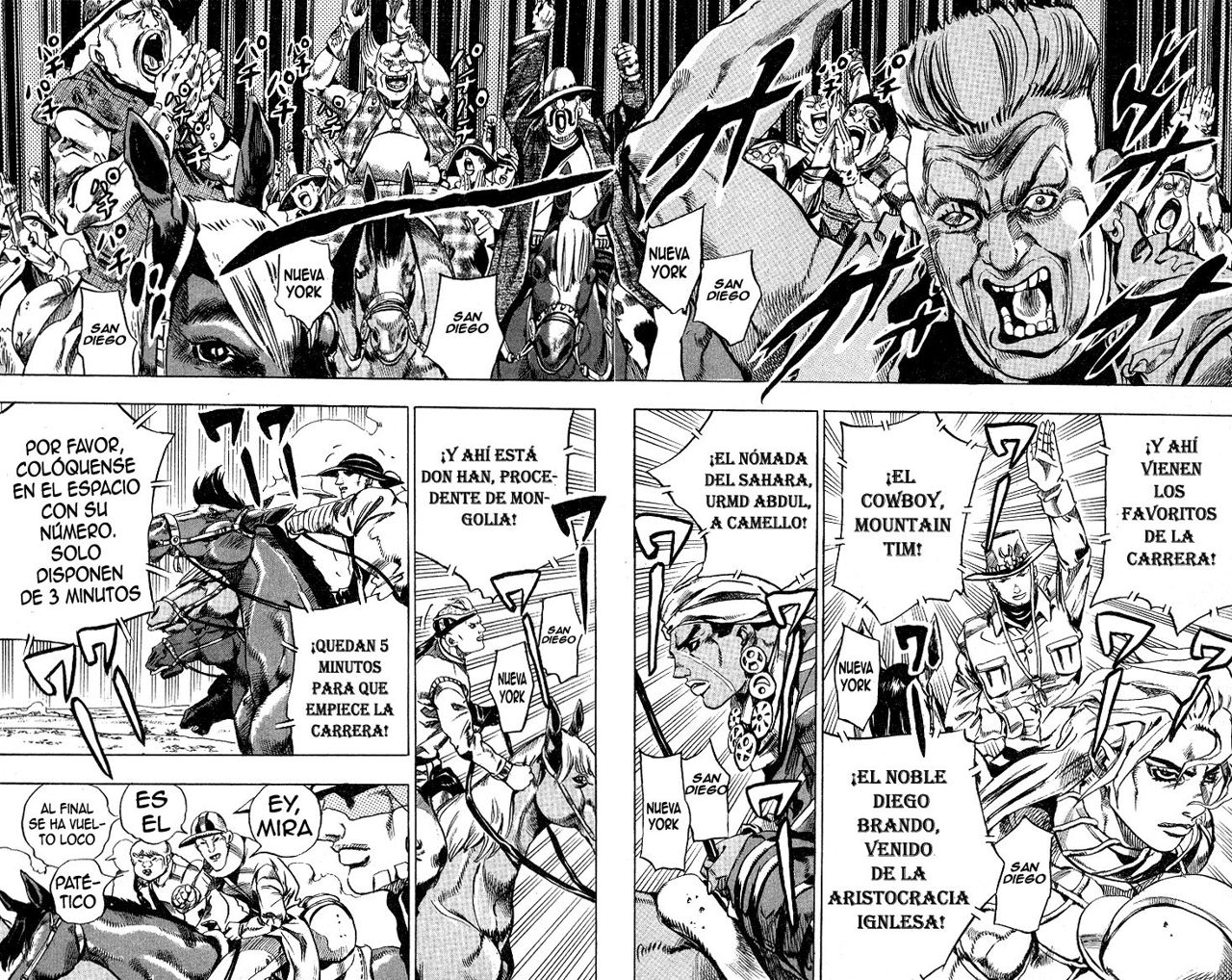 Read JoJo's Bizarre Adventure Parte 7_ Steel Ball Run (ES) Manga Online
