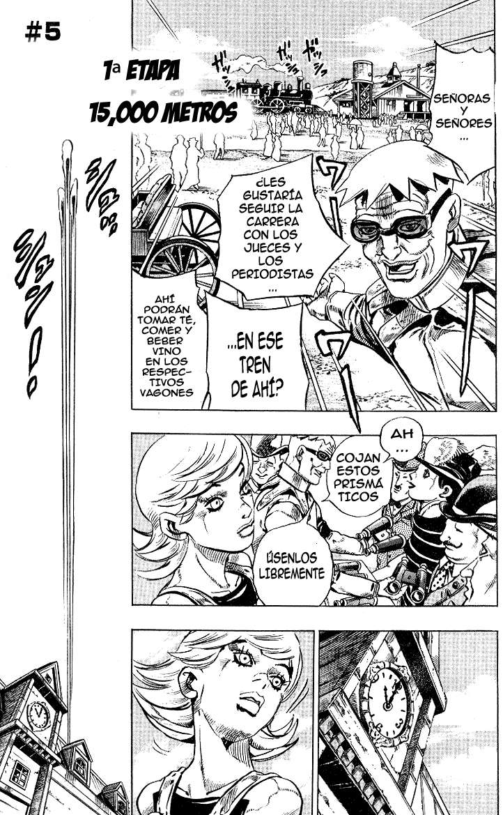 Read JoJo's Bizarre Adventure Parte 7_ Steel Ball Run (ES) Manga Online