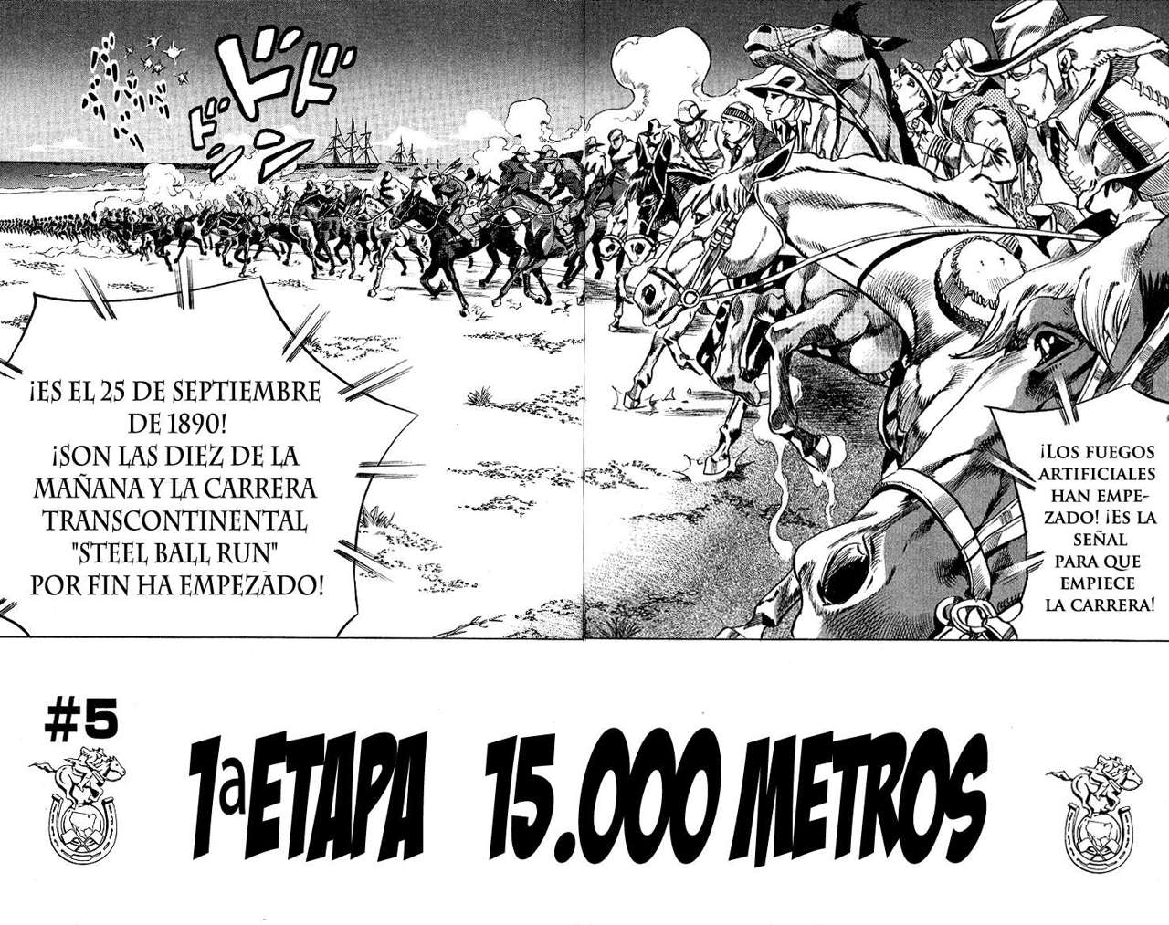 Read JoJo's Bizarre Adventure Parte 7_ Steel Ball Run (ES) Manga Online