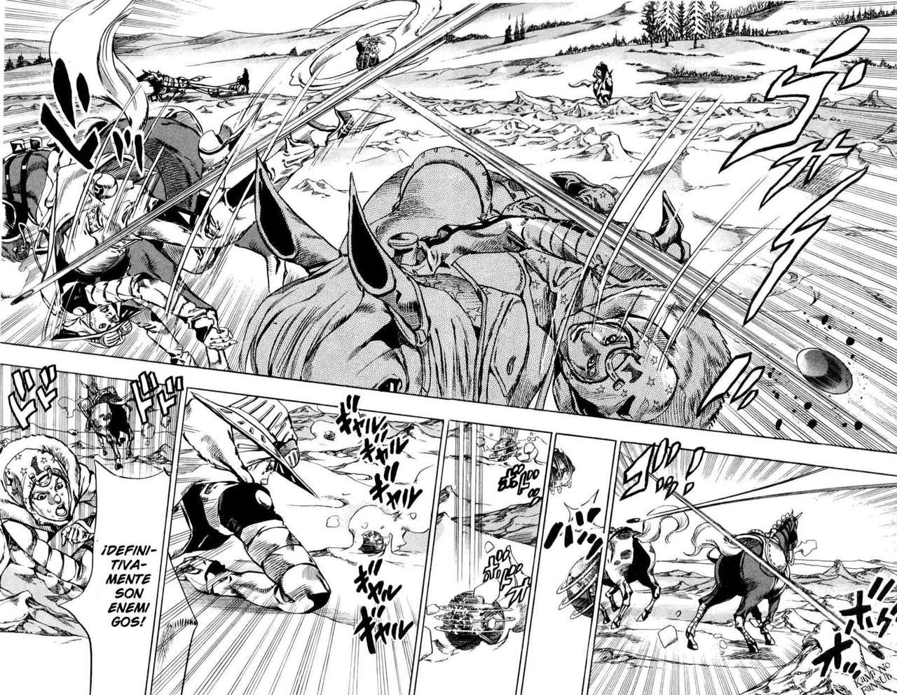 Read JoJo's Bizarre Adventure Parte 7_ Steel Ball Run (ES) Manga Online