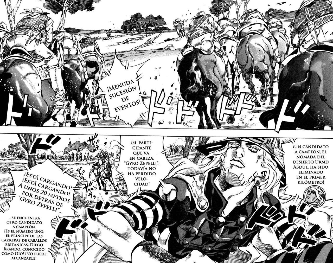 Read JoJo's Bizarre Adventure Parte 7_ Steel Ball Run (ES) Manga Online