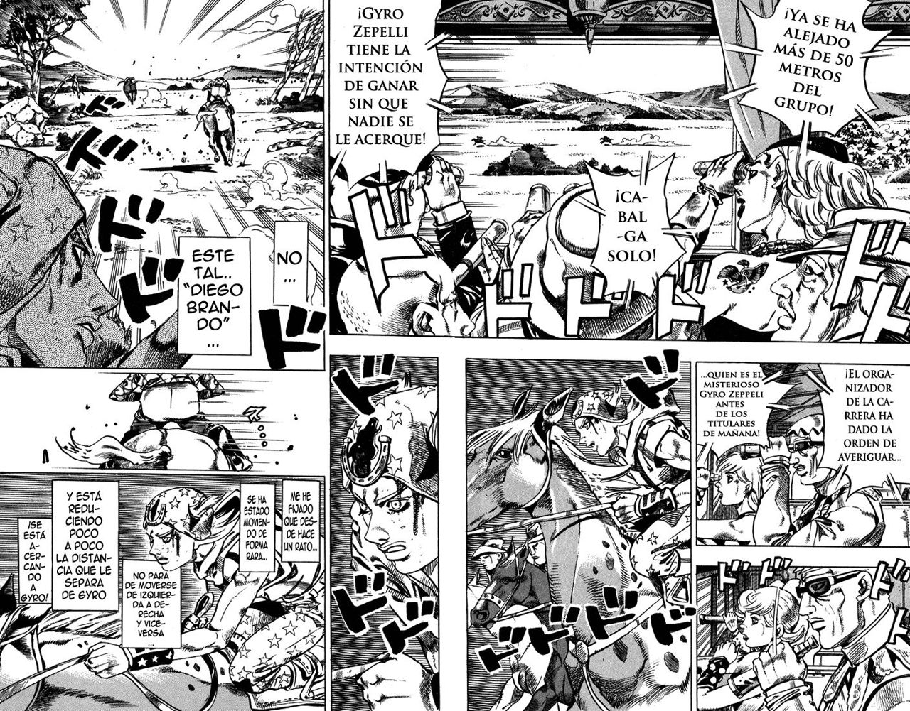 Read JoJo's Bizarre Adventure Parte 7_ Steel Ball Run (ES) Manga Online