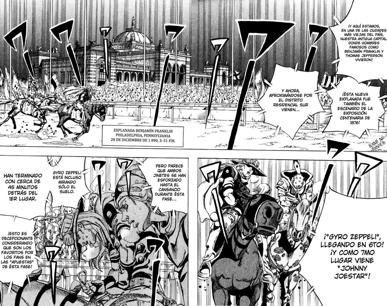 Read JoJo's Bizarre Adventure Parte 7_ Steel Ball Run (ES) Manga Online