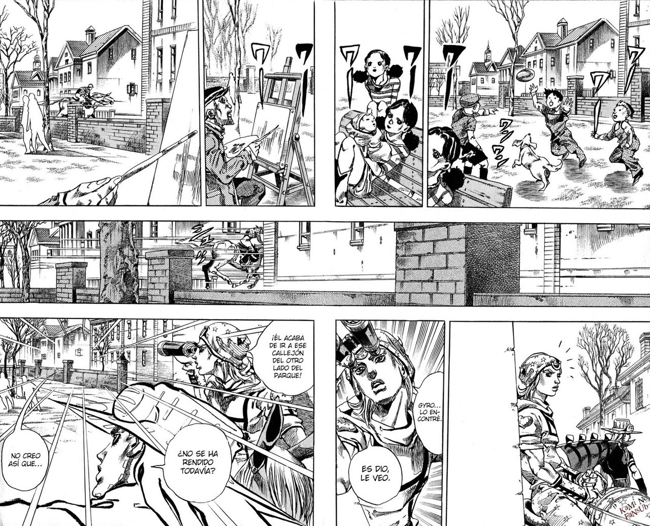 Read JoJo's Bizarre Adventure Parte 7_ Steel Ball Run (ES) Manga Online