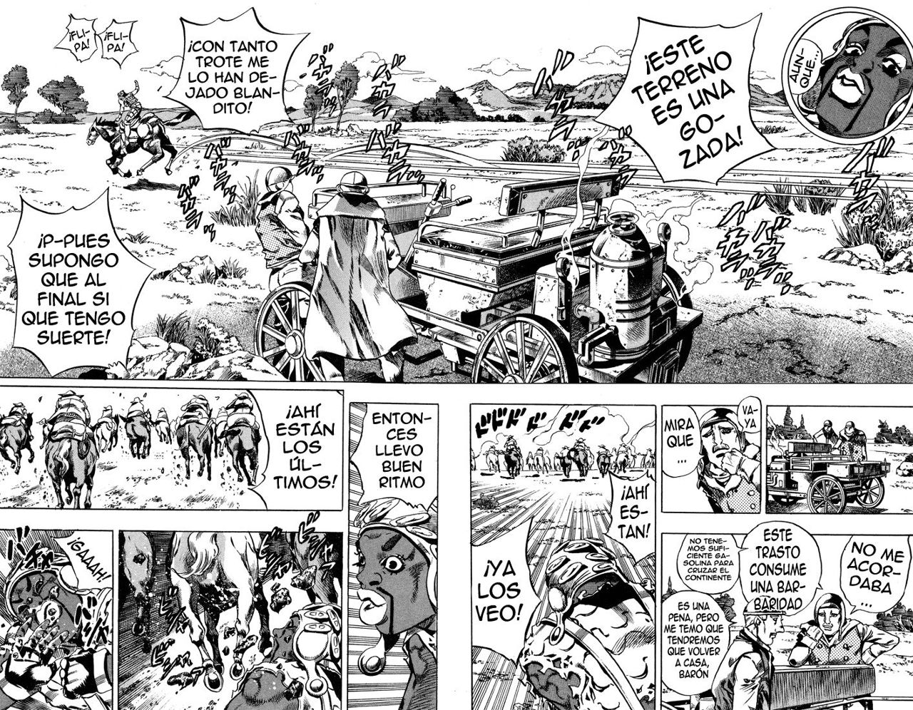 Read JoJo's Bizarre Adventure Parte 7_ Steel Ball Run (ES) Manga Online
