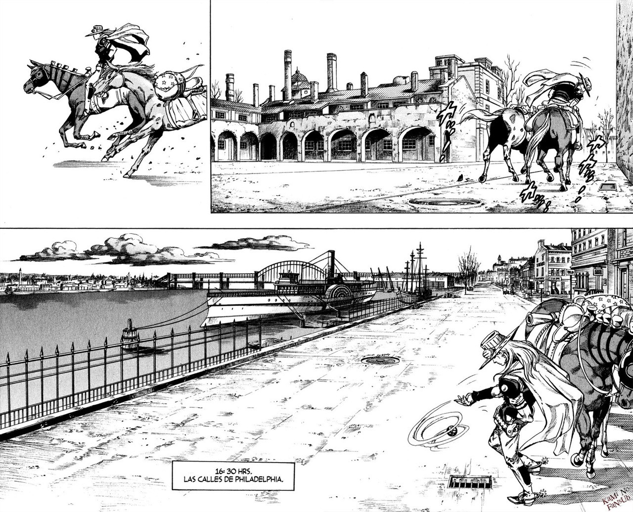 Read JoJo's Bizarre Adventure Parte 7_ Steel Ball Run (ES) Manga Online