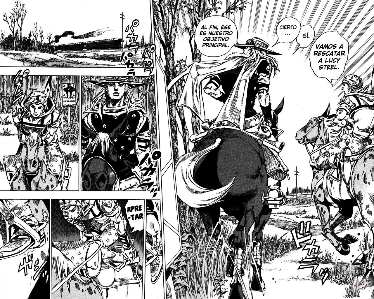 Read JoJo's Bizarre Adventure Parte 7_ Steel Ball Run (ES) Manga Online