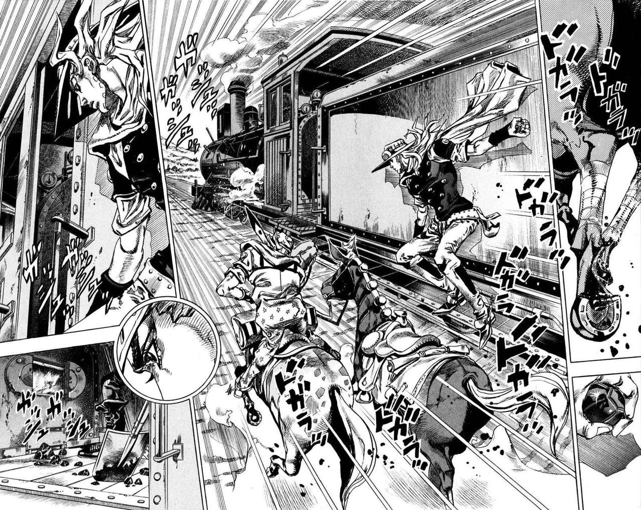 Read JoJo's Bizarre Adventure Parte 7_ Steel Ball Run (ES) Manga Online