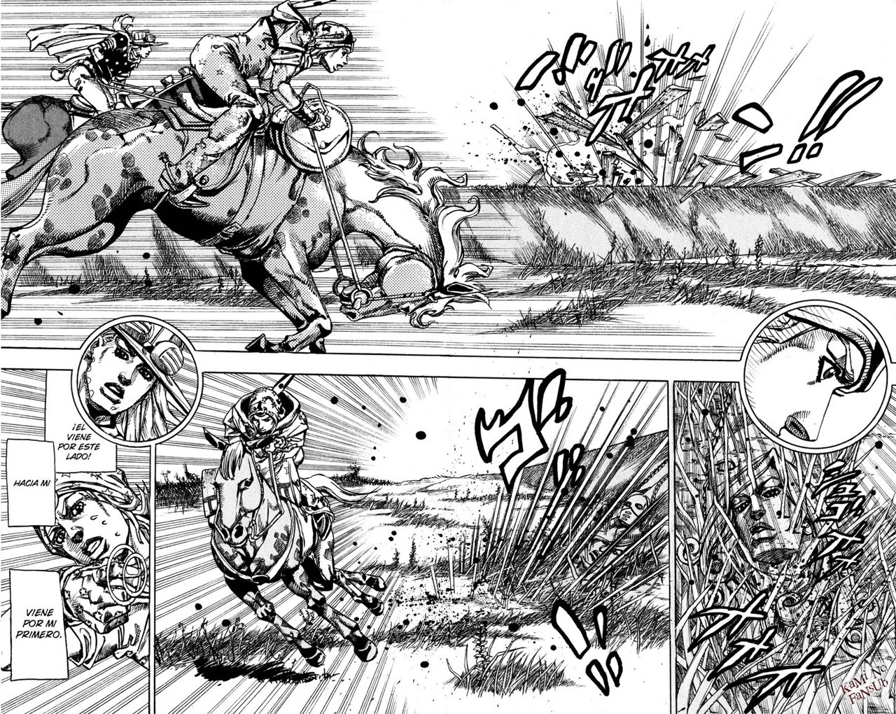 Read JoJo's Bizarre Adventure Parte 7_ Steel Ball Run (ES) Manga Online