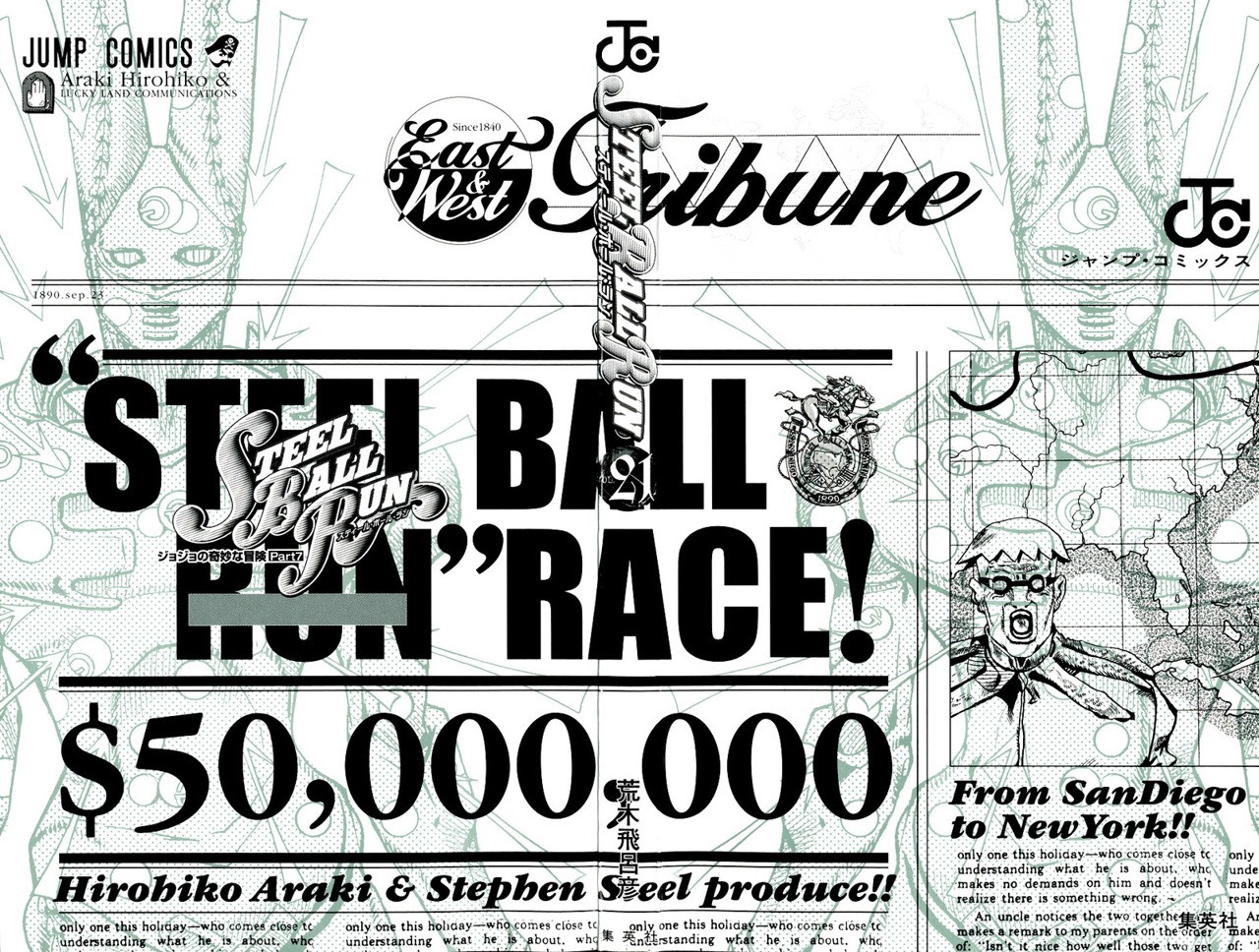 Read JoJo's Bizarre Adventure Parte 7_ Steel Ball Run (ES) Manga Online