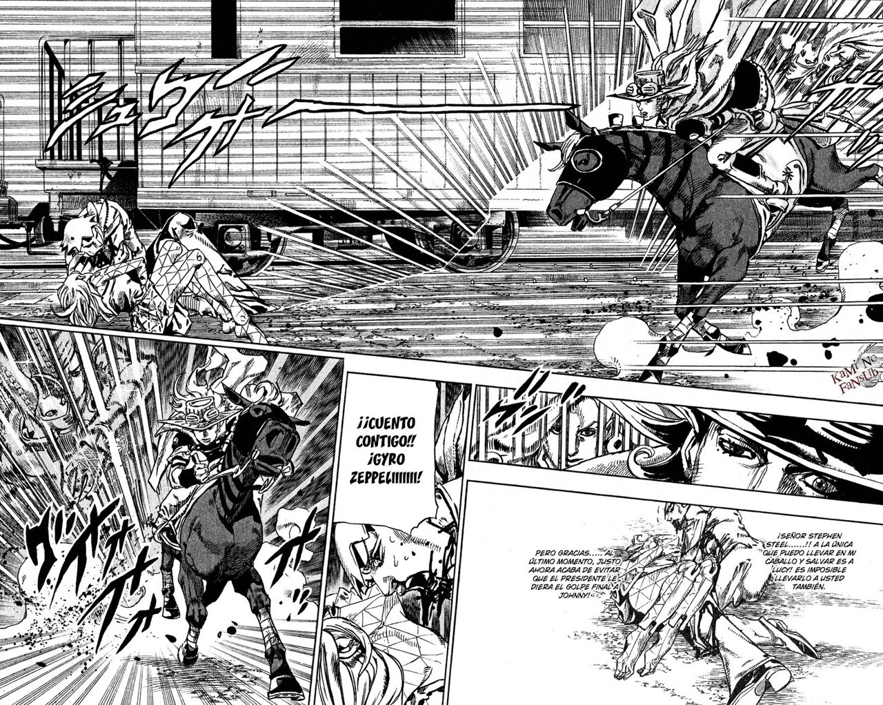 Read JoJo's Bizarre Adventure Parte 7_ Steel Ball Run (ES) Manga Online