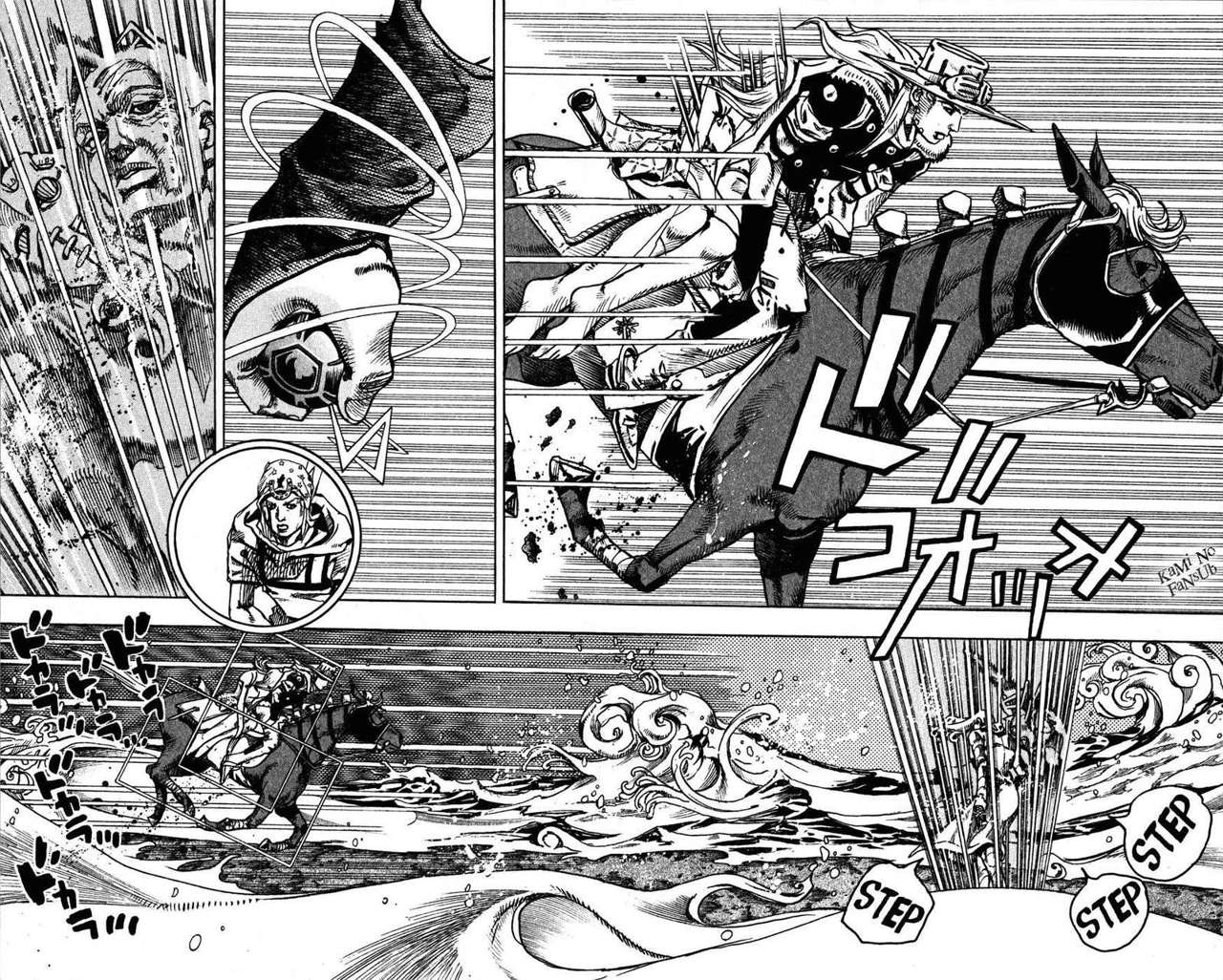 Read JoJo's Bizarre Adventure Parte 7_ Steel Ball Run (ES) Manga Online