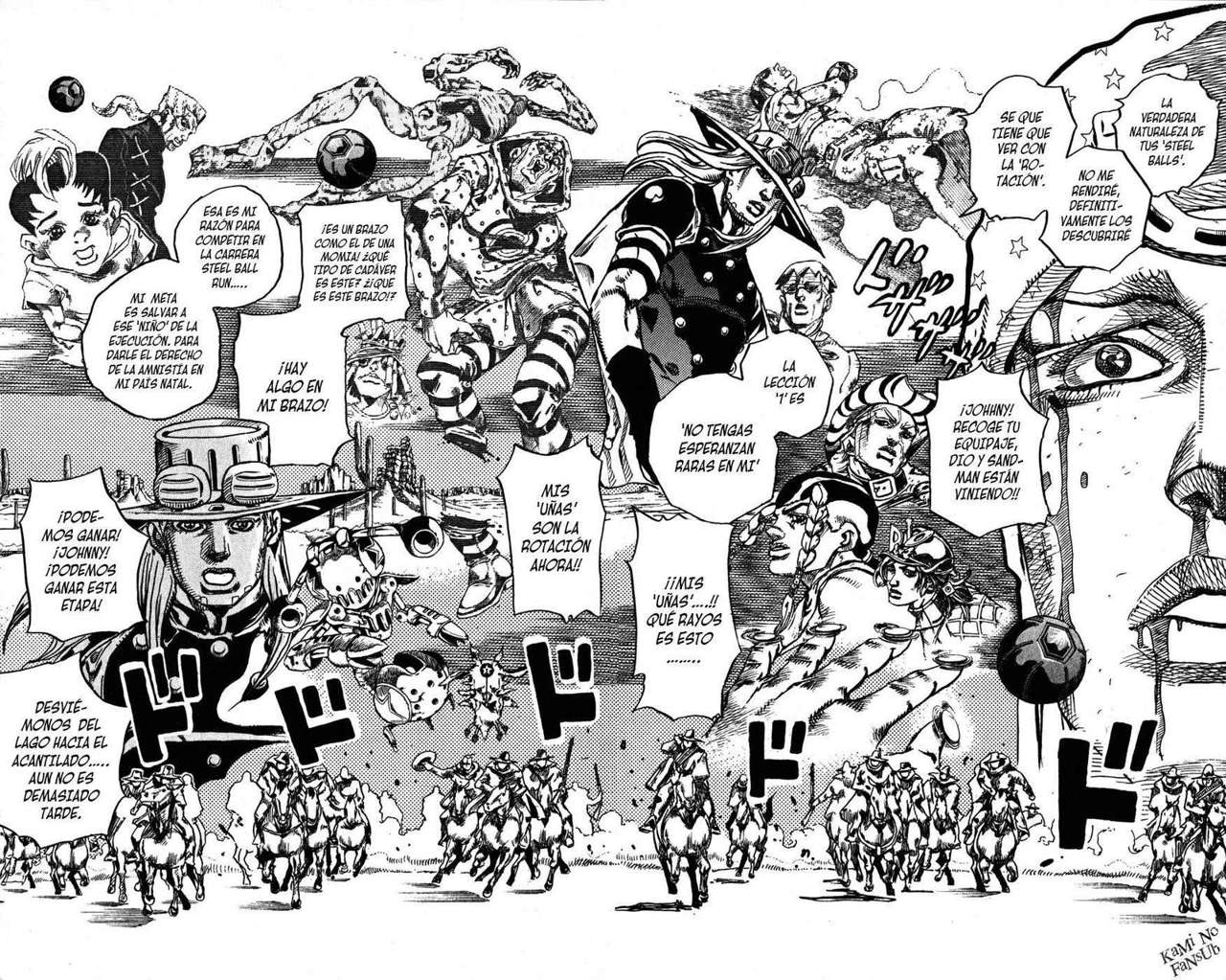 Read JoJo's Bizarre Adventure Parte 7_ Steel Ball Run (ES) Manga Online