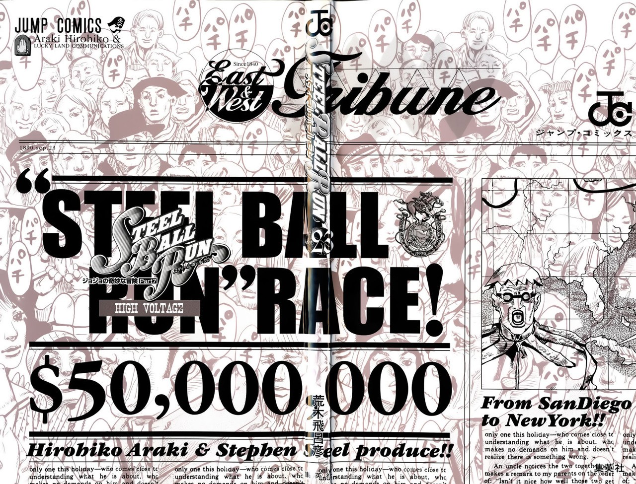 Read JoJo's Bizarre Adventure Parte 7_ Steel Ball Run (ES) Manga Online