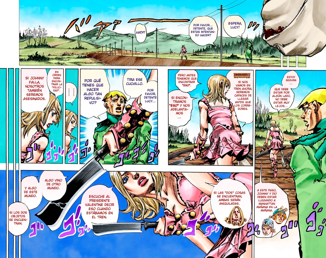 Read JoJo's Bizarre Adventure Parte 7_ Steel Ball Run (ES) Manga Online