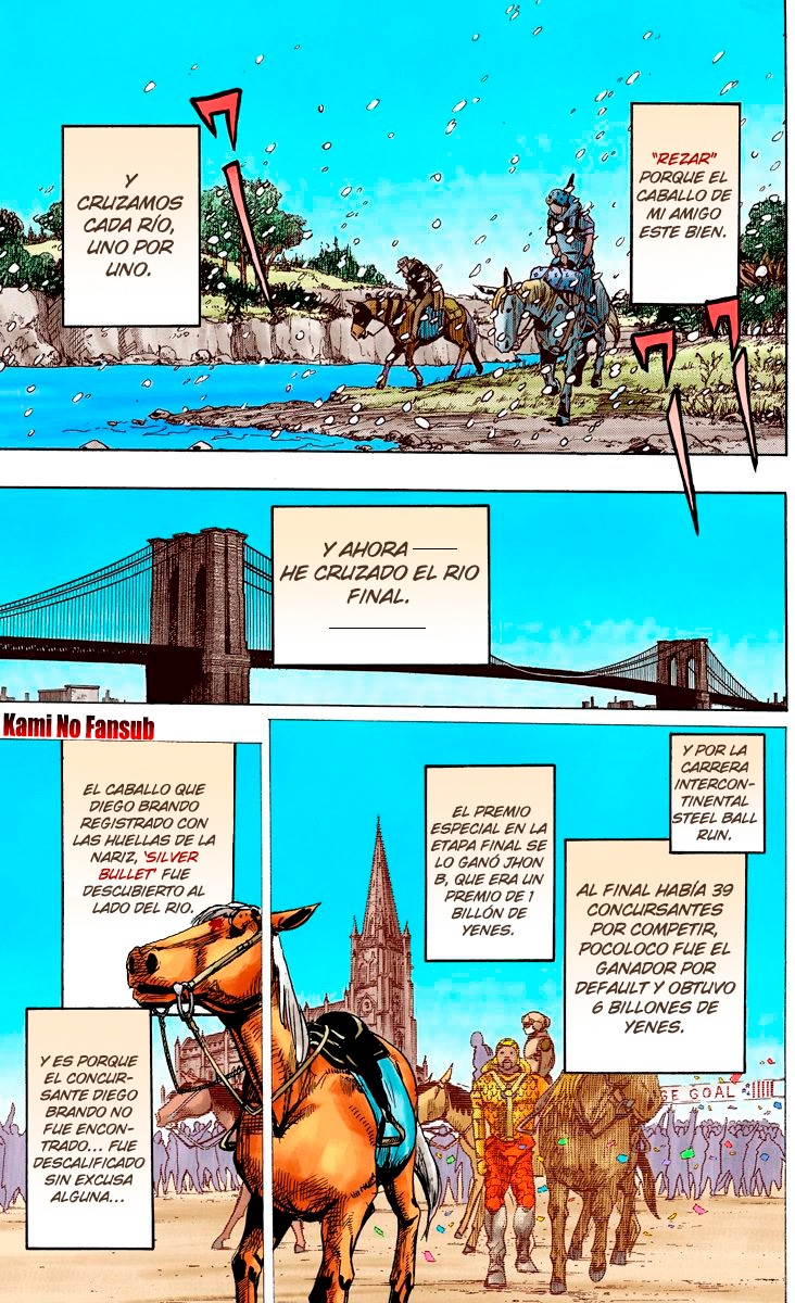 Read JoJo's Bizarre Adventure Parte 7_ Steel Ball Run (ES) Manga Online