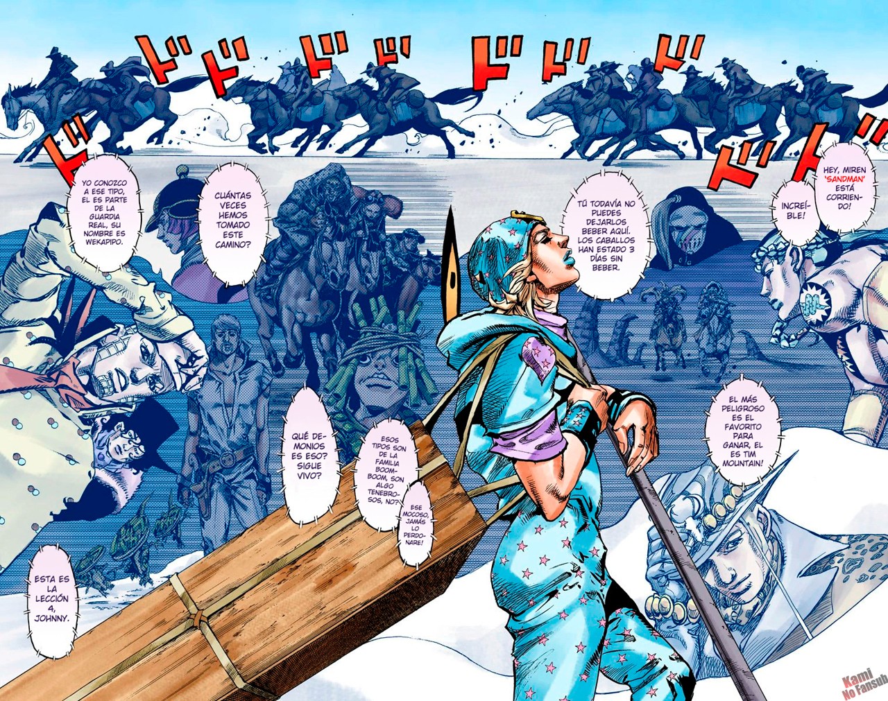 Read JoJo's Bizarre Adventure Parte 7_ Steel Ball Run (ES) Manga Online