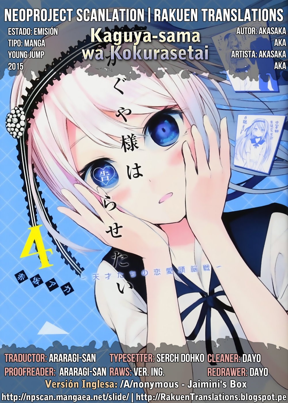 Read Kaguya sama Love is War (ES) Manga Online