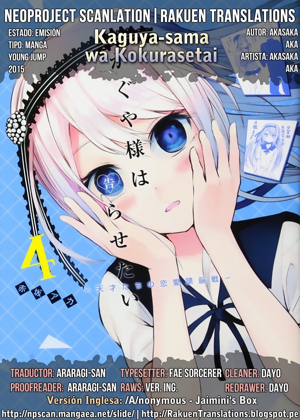 Read Kaguya sama Love is War (ES) Manga Online