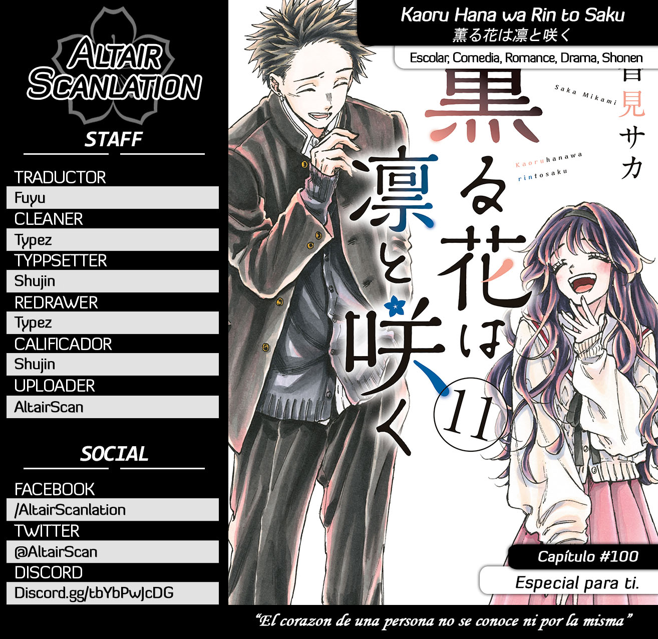 Read Kaoru Hana Wa Rin To Saku (ES) Manga Online