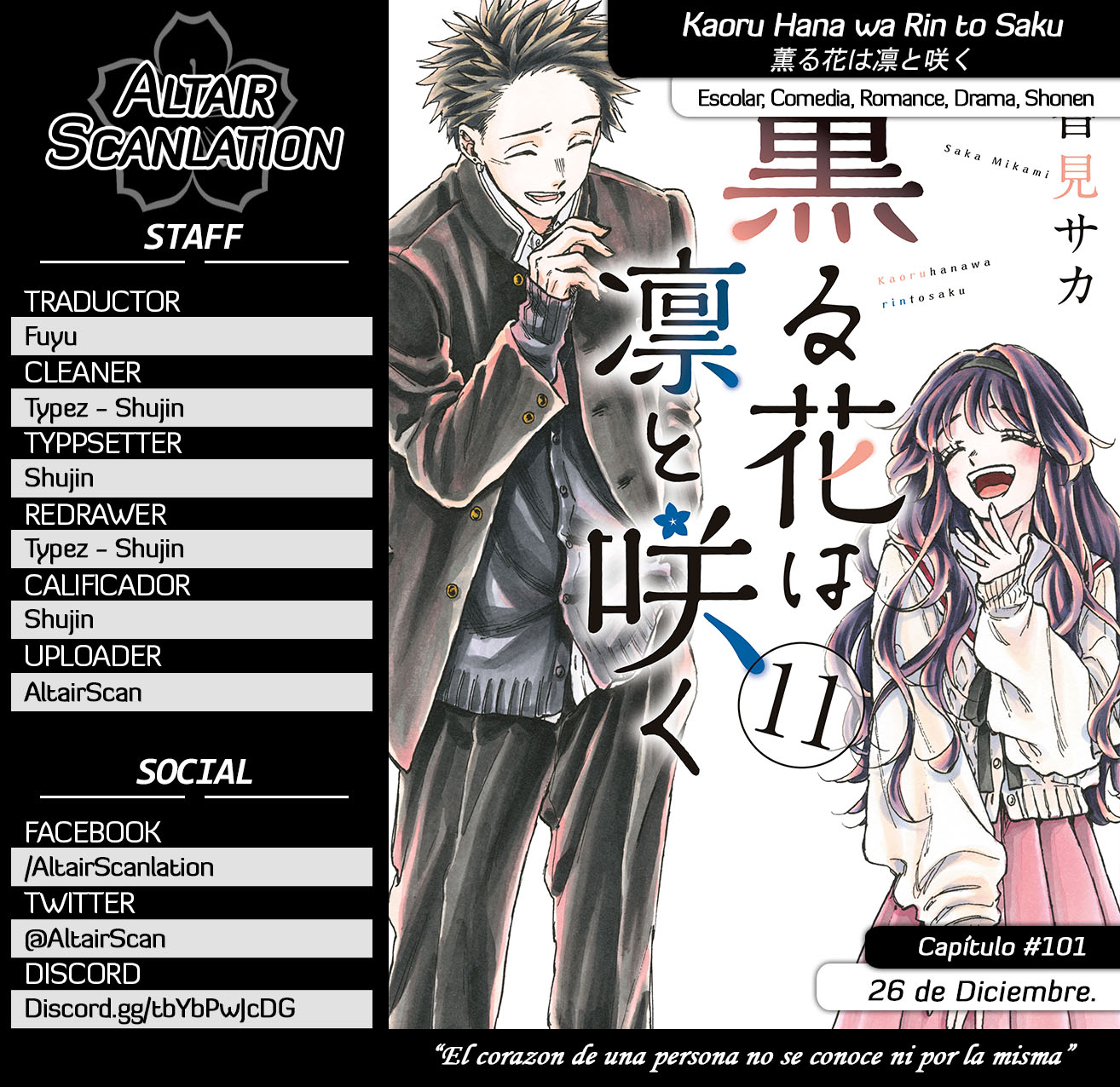 Read Kaoru Hana Wa Rin To Saku (ES) Manga Online