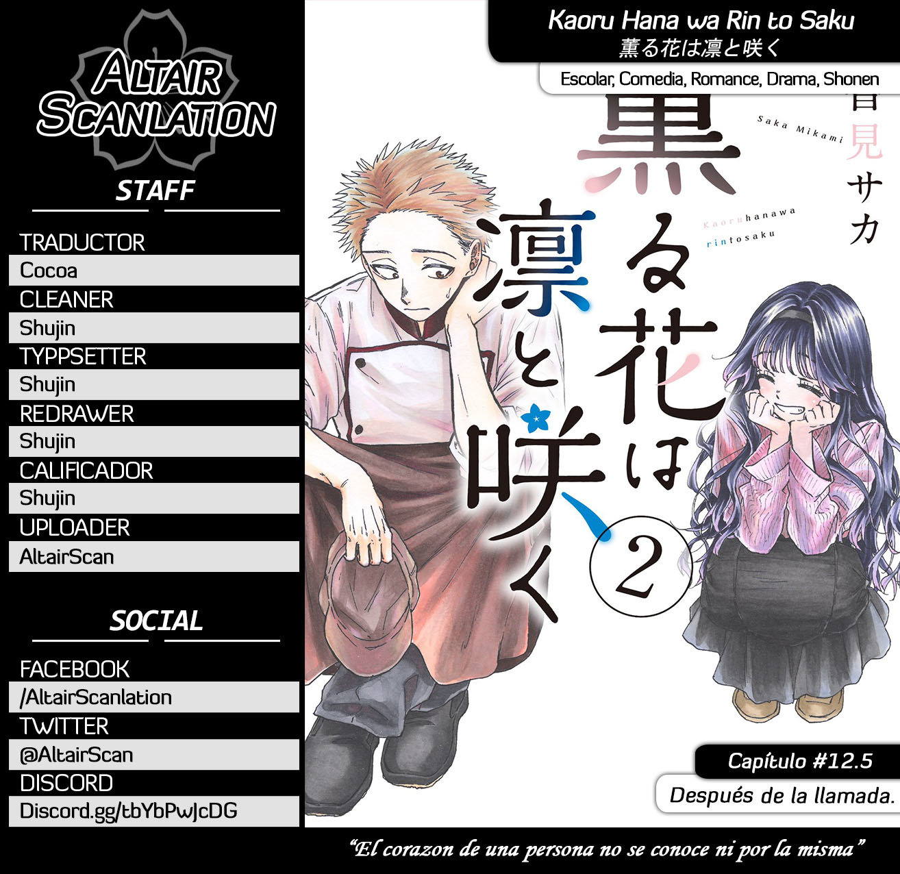 Read Kaoru Hana Wa Rin To Saku (ES) Manga Online