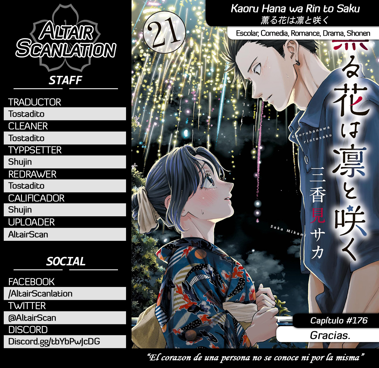 Read Kaoru Hana Wa Rin To Saku (ES) Manga Online