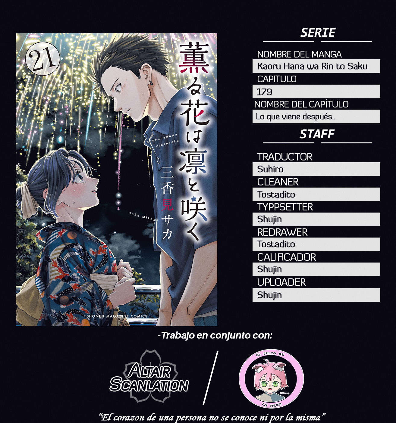 Read Kaoru Hana Wa Rin To Saku (ES) Manga Online