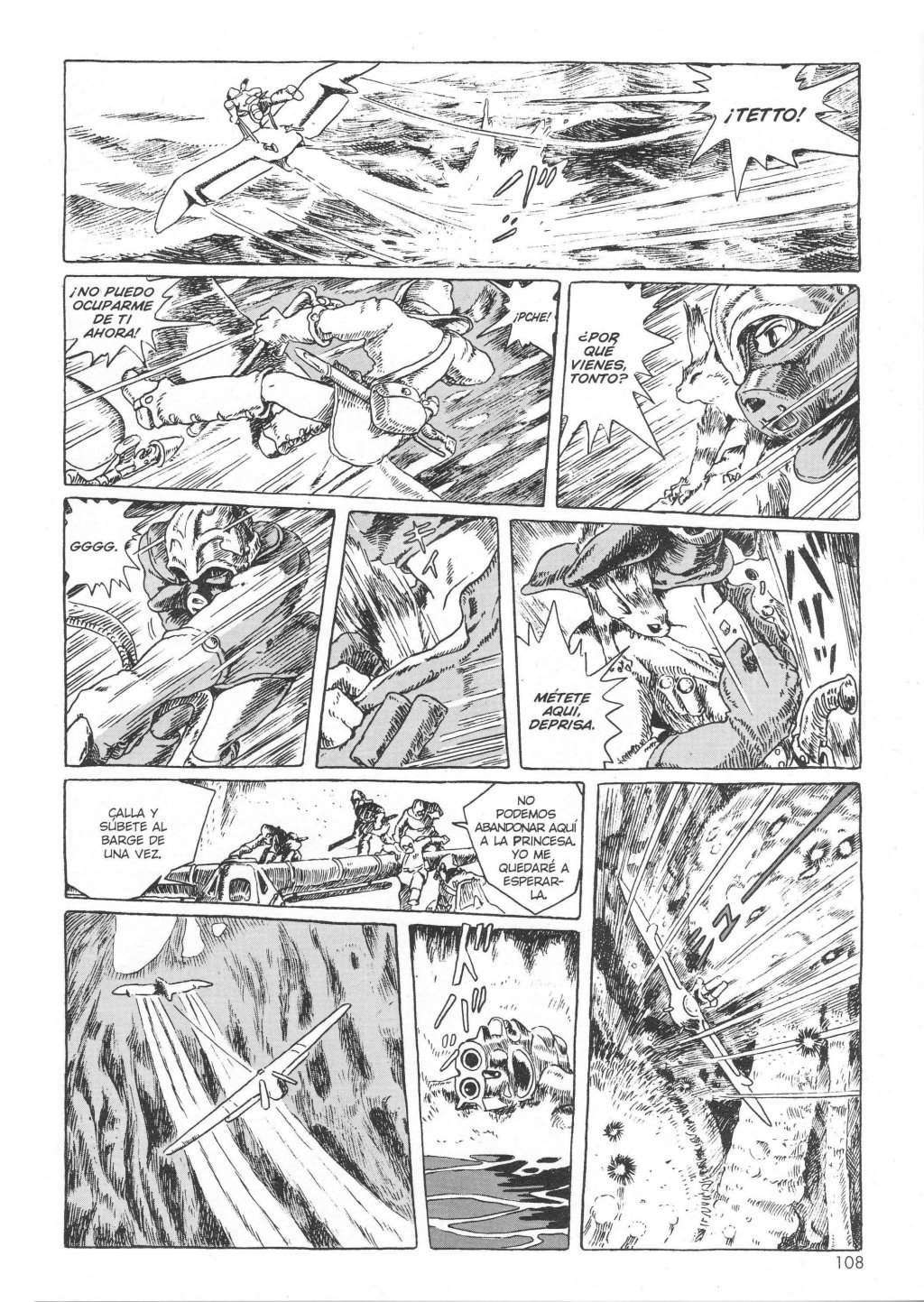 Read Kaze no Tani no Nausicaä (ES) Manga Online