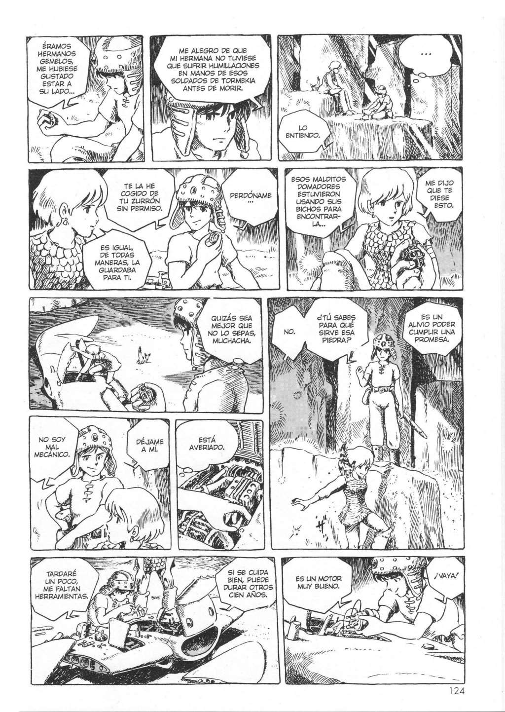 Read Kaze no Tani no Nausicaä (ES) Manga Online