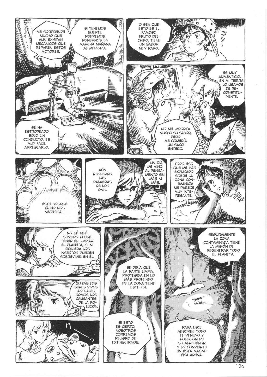 Read Kaze no Tani no Nausicaä (ES) Manga Online