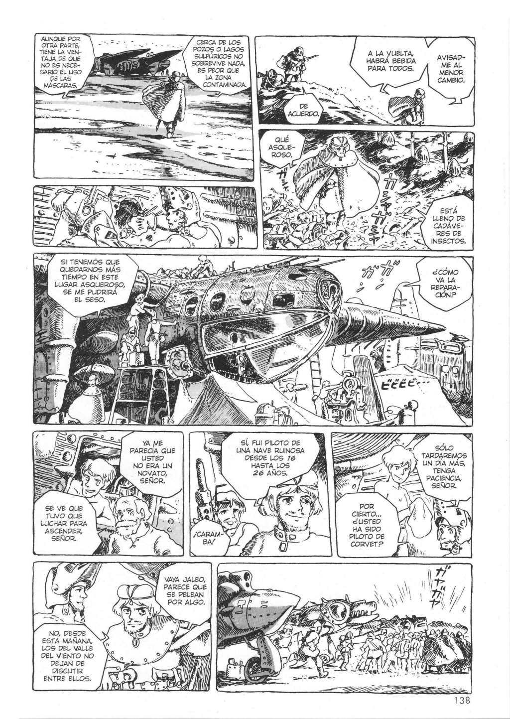 Read Kaze no Tani no Nausicaä (ES) Manga Online