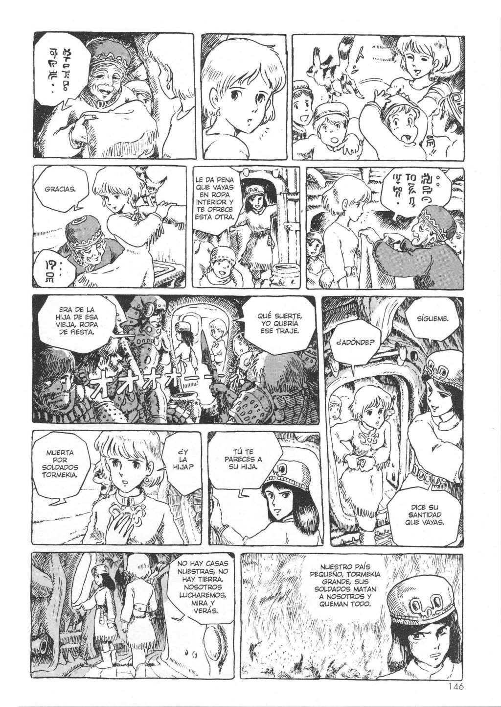 Read Kaze no Tani no Nausicaä (ES) Manga Online