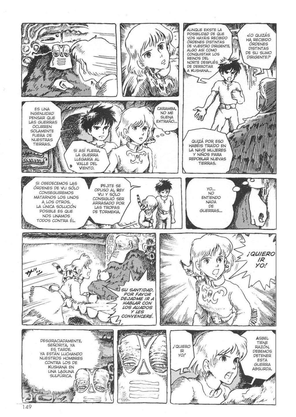 Read Kaze no Tani no Nausicaä (ES) Manga Online
