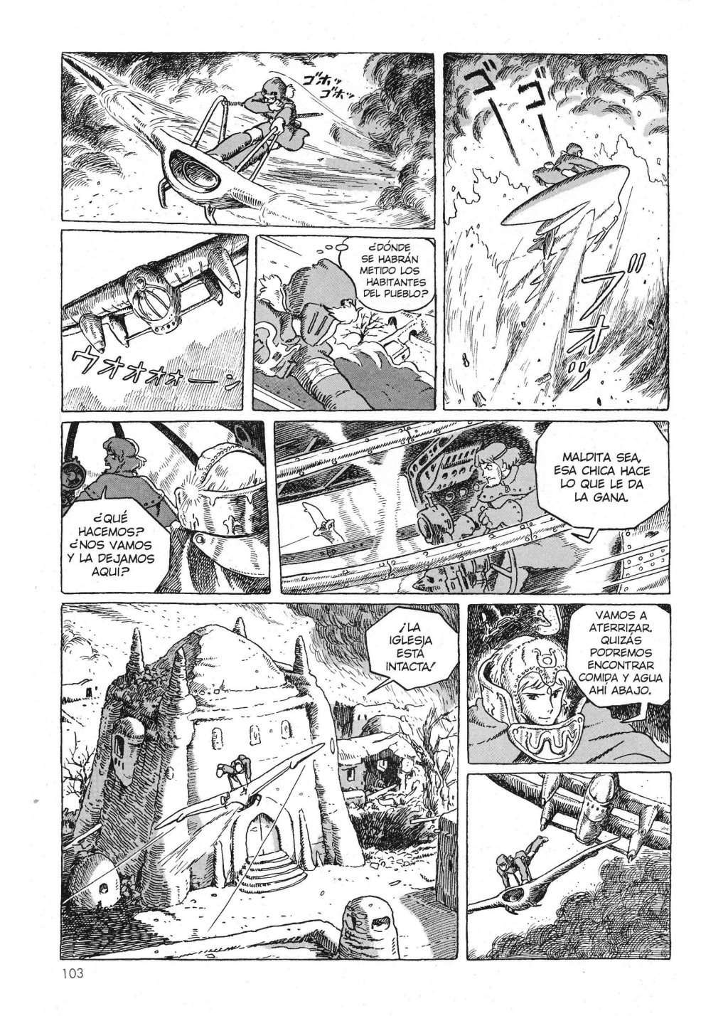 Read Kaze no Tani no Nausicaä (ES) Manga Online