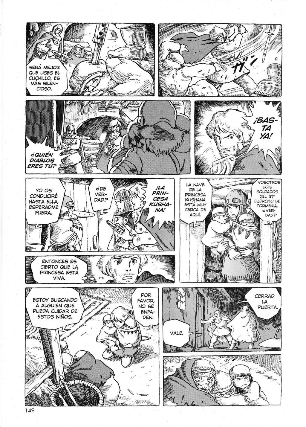 Read Kaze no Tani no Nausicaä (ES) Manga Online